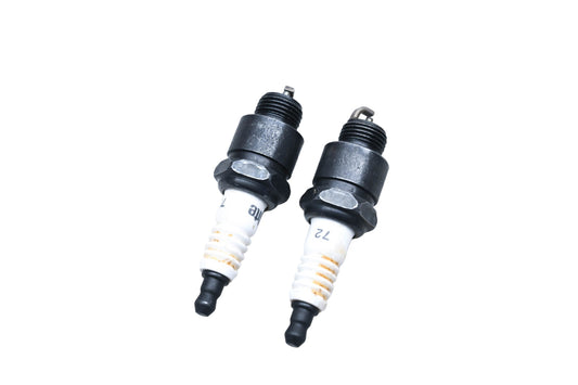 Autolite 72 Copper Core Resistor Spark Plugs Qty 2 NOS