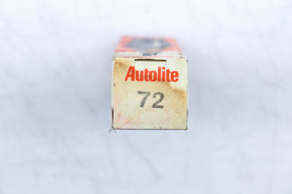 Autolite 72 Copper Core Resistor Spark Plugs Qty 2 NOS