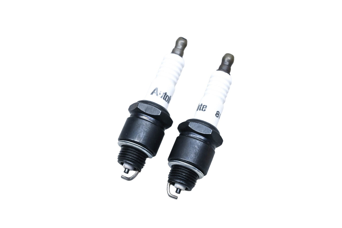 Autolite 847 Copper Core Resistor Spark Plugs Qty 2 NOS