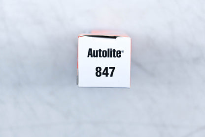 Autolite 847 Copper Core Resistor Spark Plugs Qty 2 NOS