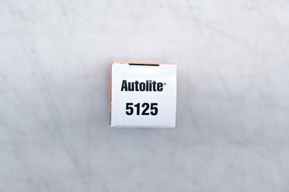 Autolite 5125 Copper Core Resistor Spark Plugs Qty 2 NOS