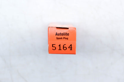 Autolite 5164 Copper Core Resistor Spark Plugs Qty 2 NOS