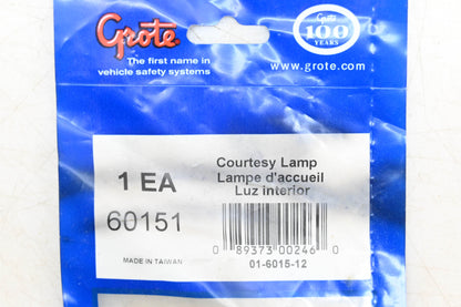Grote 60151 Clear Courtesy Lamp NOS