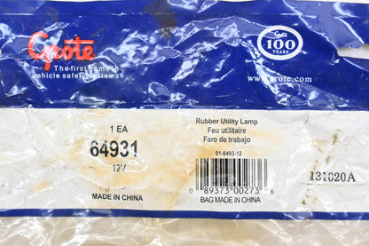 Grote 64931 Rubber Utility Lamp Kit NOS