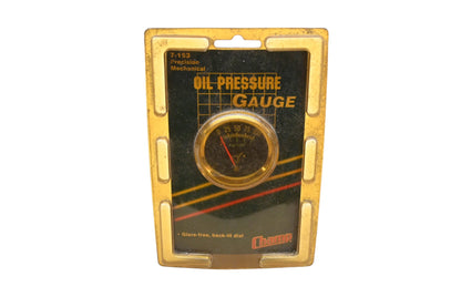 Champ 7-153 Mechanical Oil Pressure Gauge NOS