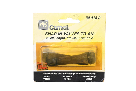 Camel 30-418-2, V4180, 47-425 Snap-In Valves TR 418 Qty 2 NOS