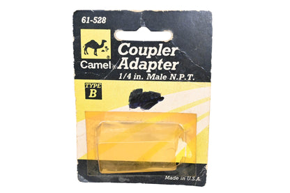 Camel 61-528 Type B Male Coupler Adapter NOS