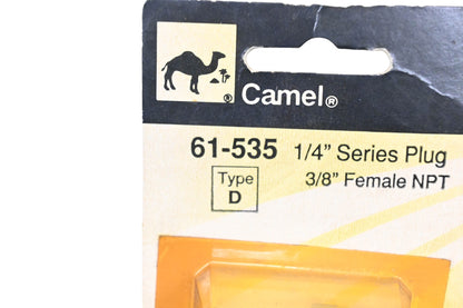 Camel 61-535 Type D Female Coupler Adapter NOS