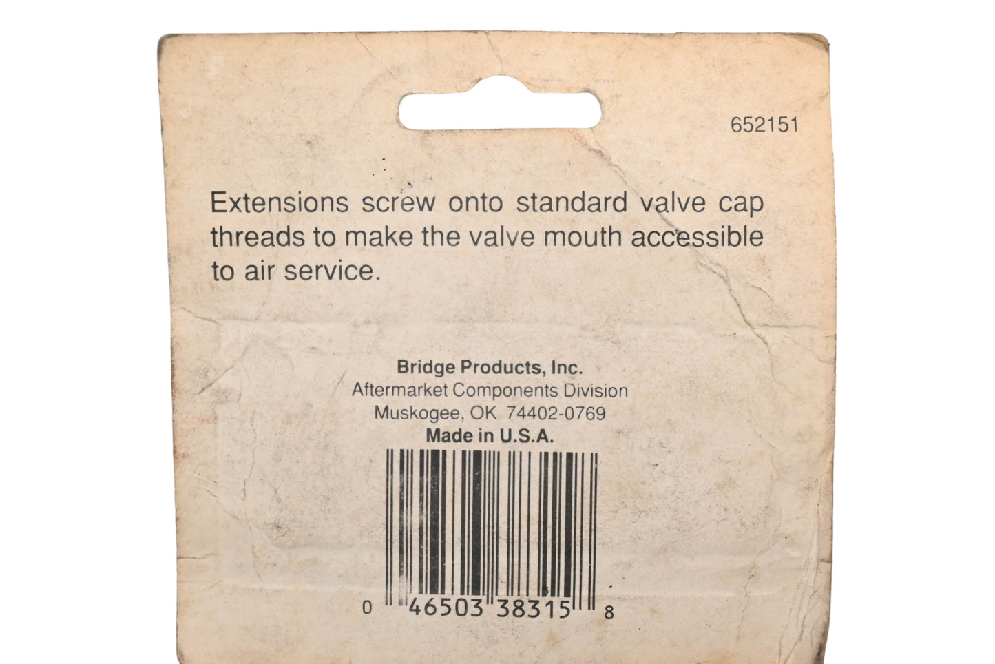 Camel 38-315-4 Chrome Plated Tubeless Tire Valve Extensions Qty 3 NOS