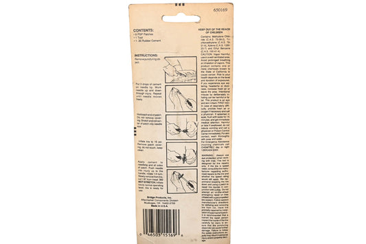 Camel 15-169 Tubeless Tire Repair Kit NOS