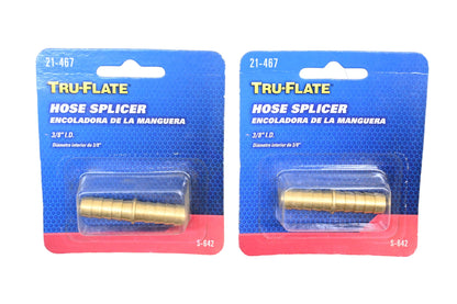 Tru-Flate 21-467 Hose Splicers Qty 2 NOS