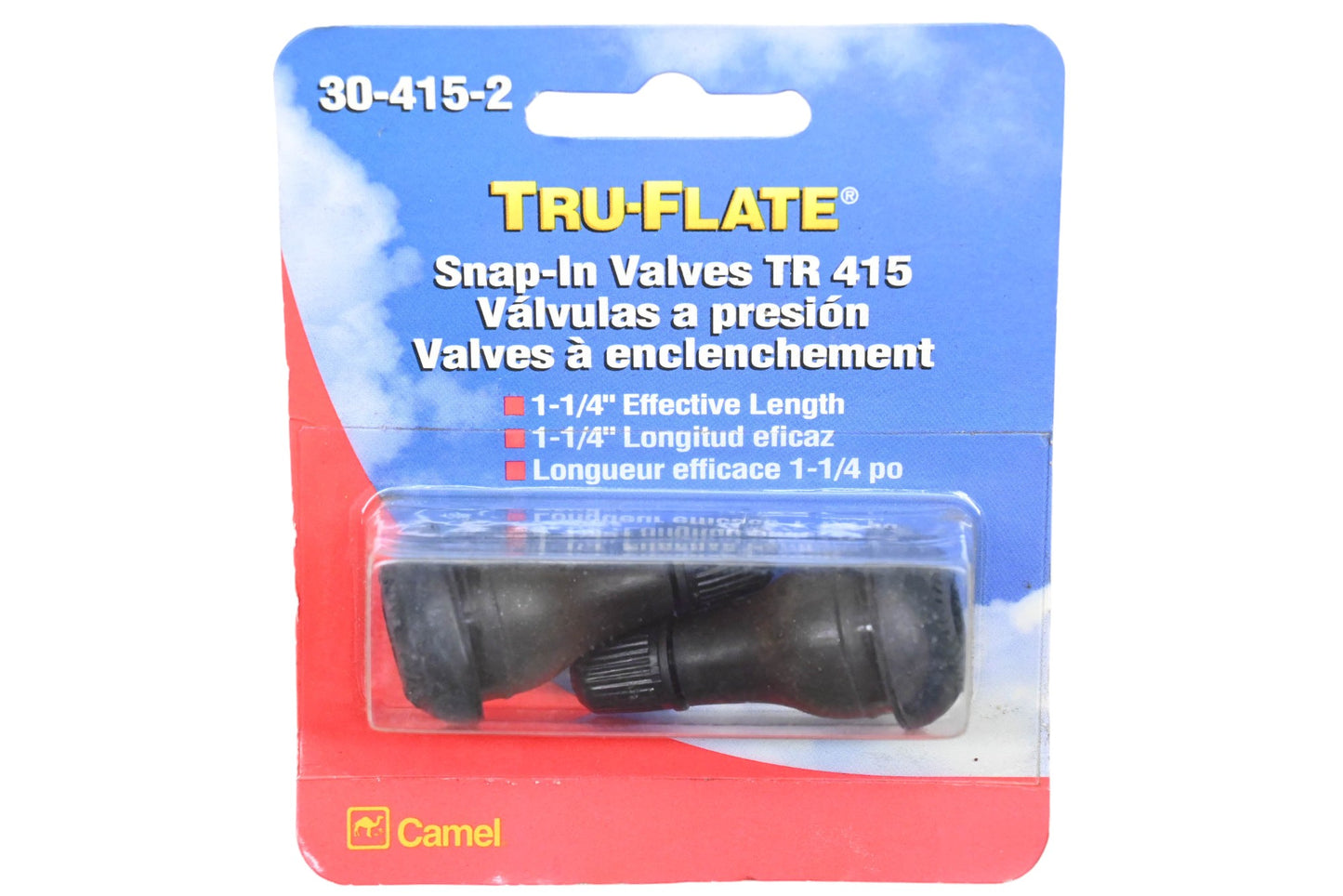 Tru-Flate 30-415-2 Snap-In Valves TR 415 Qty 2 NOS