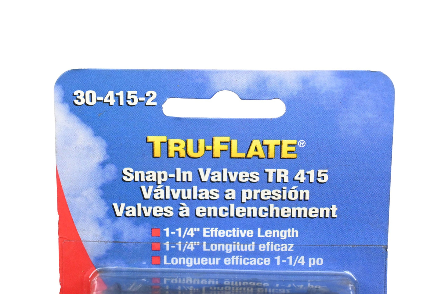 Tru-Flate 30-415-2 Snap-In Valves TR 415 Qty 2 NOS