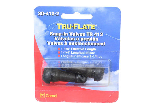 Tru-Flate 30-413-2 Snap-In Valves TR 413 Qty 2 NOS