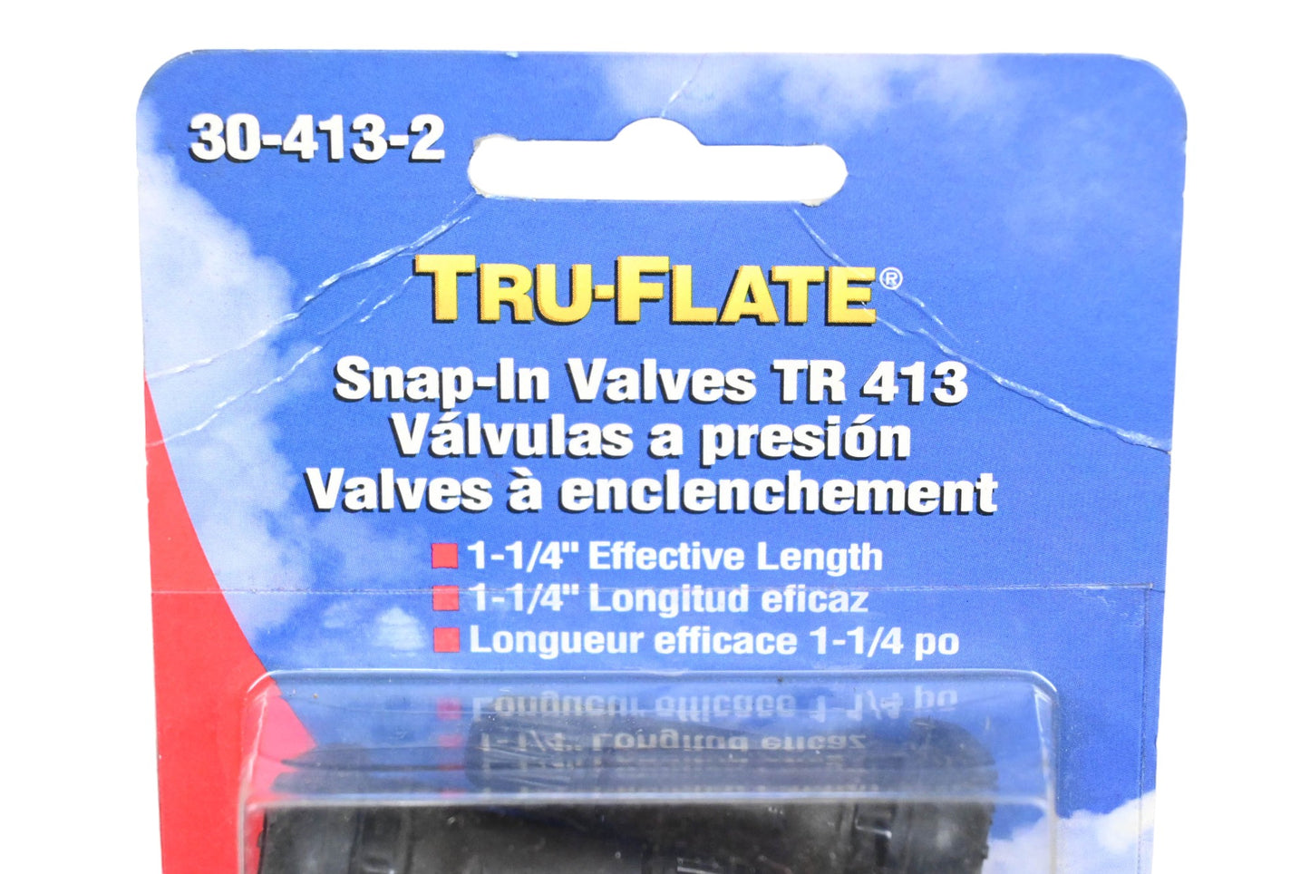 Tru-Flate 30-413-2 Snap-In Valves TR 413 Qty 2 NOS
