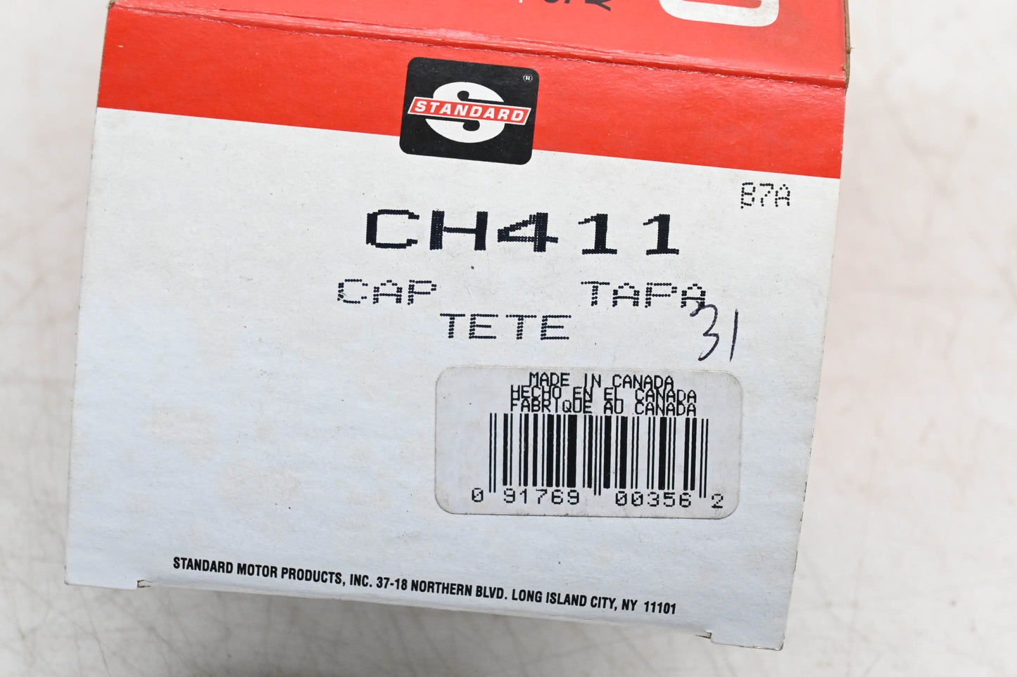 Standard CH411 Distributor Cap Assembly NOS