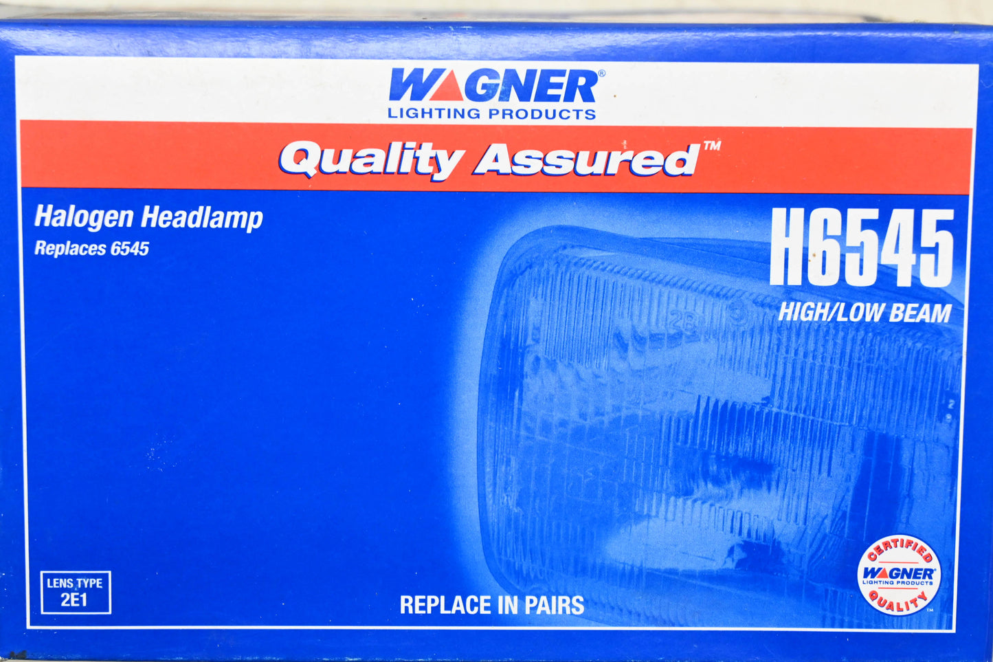 Wagner H6545 Halogen Headlamp NOS