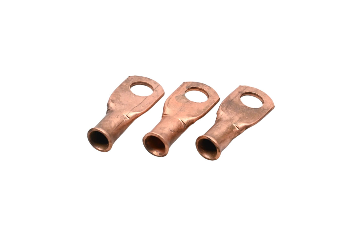 Standard BP302 Copper Battery Cable Lugs Qty 3 NOS