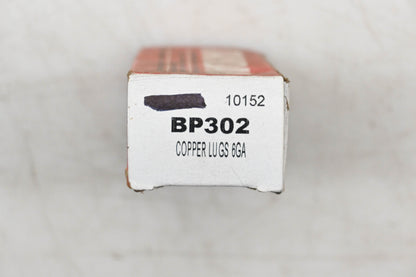 Standard BP302 Copper Battery Cable Lugs Qty 3 NOS