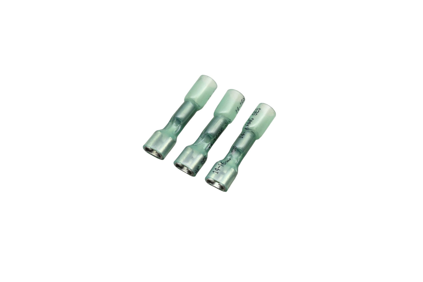 Standard ET470 1/4" Female Solder Slide Terminals Qty 3 NOS