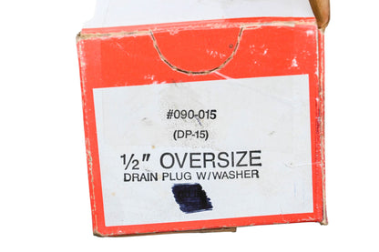 Amgauge 090-015 1/2" Oversize Drain Plug Kit NOS