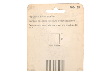 Dorman 705-165, 5206237 Brake & Clutch Pedal Pad NOS