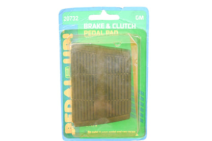 Motormite 20732 Brake & Clutch Pedal Pad NOS