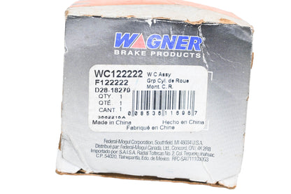 Wagner WC122222, F122222, D28-18279 Drum Brake Wheel Cylinder Assembly NOS