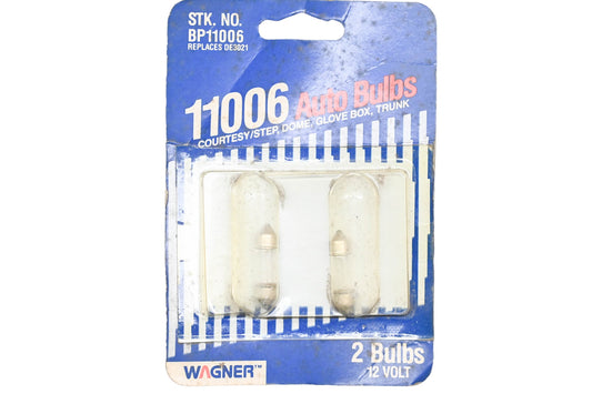 Wagner BP11006 Multi-purpose Light Bulbs Qty 2 NOS