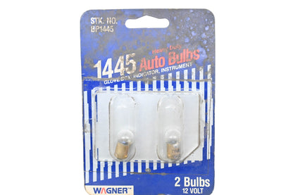 Wagner BP1445, 1445 Heavy Duty Multi-purpose Light Bulbs Qty 2 NOS