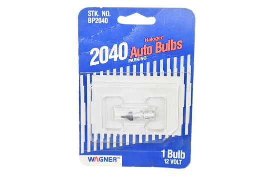 Wagner BP2040, 2040 Halogen Parking Light Bulbs NOS
