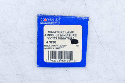 Wagner 47830 Miniature Lamp NOS