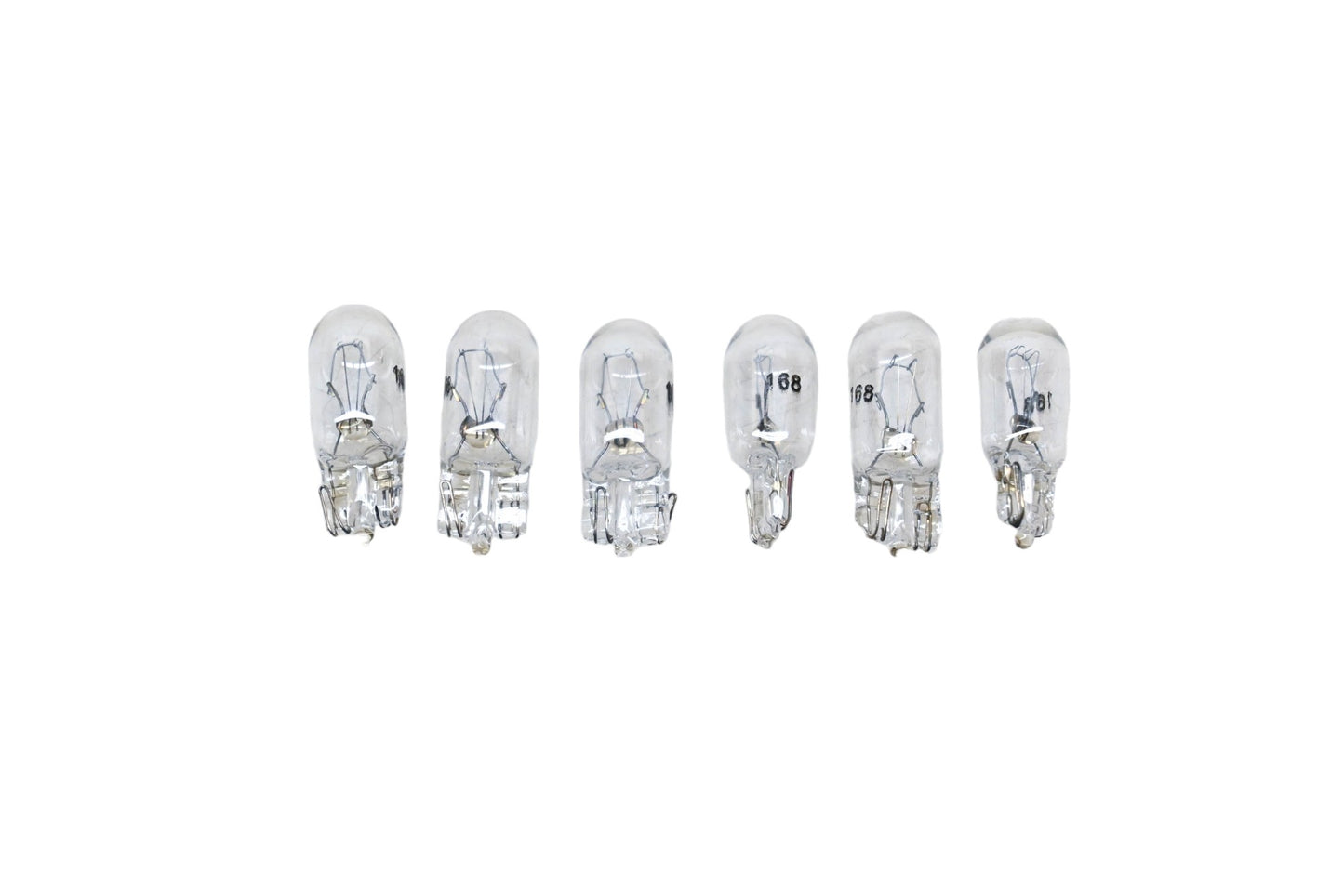 Wagner 168 Miniature Lamps Qty 6 NOS