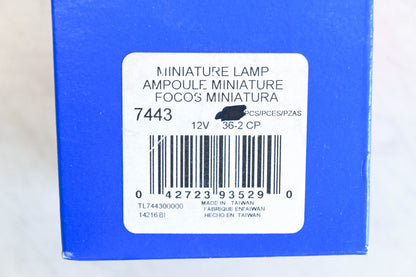 Wagner 7443 Multi-Purpose Light Bulb NOS
