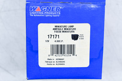 Wagner 17171 Narva Multi-Purpose Light Bulbs Qty 2 NOS
