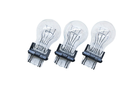 Wagner 4114LL, 4114KX Multi-Purpose Light Bulbs Qty 3 NOS