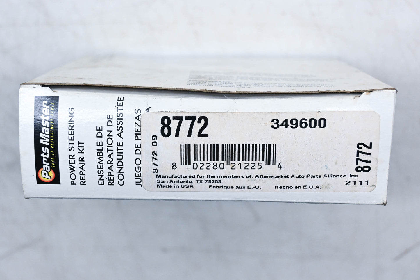 Parts Master 8772, 349600, 8776178 Power Steering Pump Repair Kit NOS