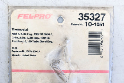 Fel-Pro 35327, 10-1051, E45Y 8590 A Water Outlet Gasket NOS