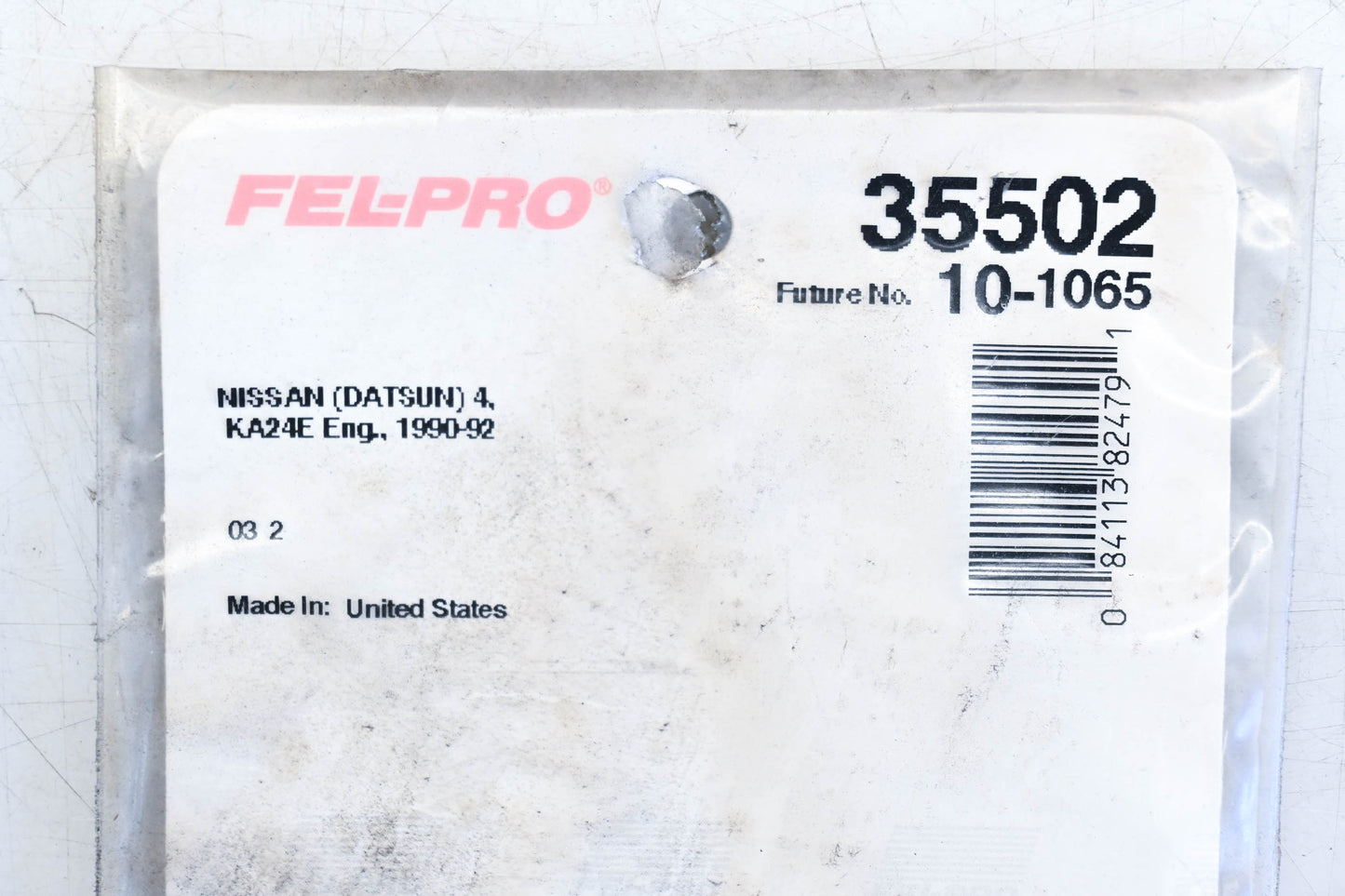Fel-Pro 35502, 10-1065 Thermostat Housing Gasket NOS