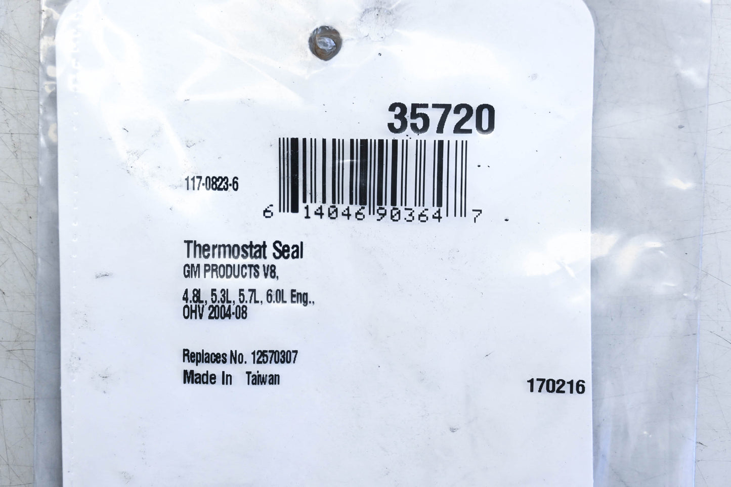 Fel-Pro 35720, 12570307 Thermostat Housing Gasket NOS