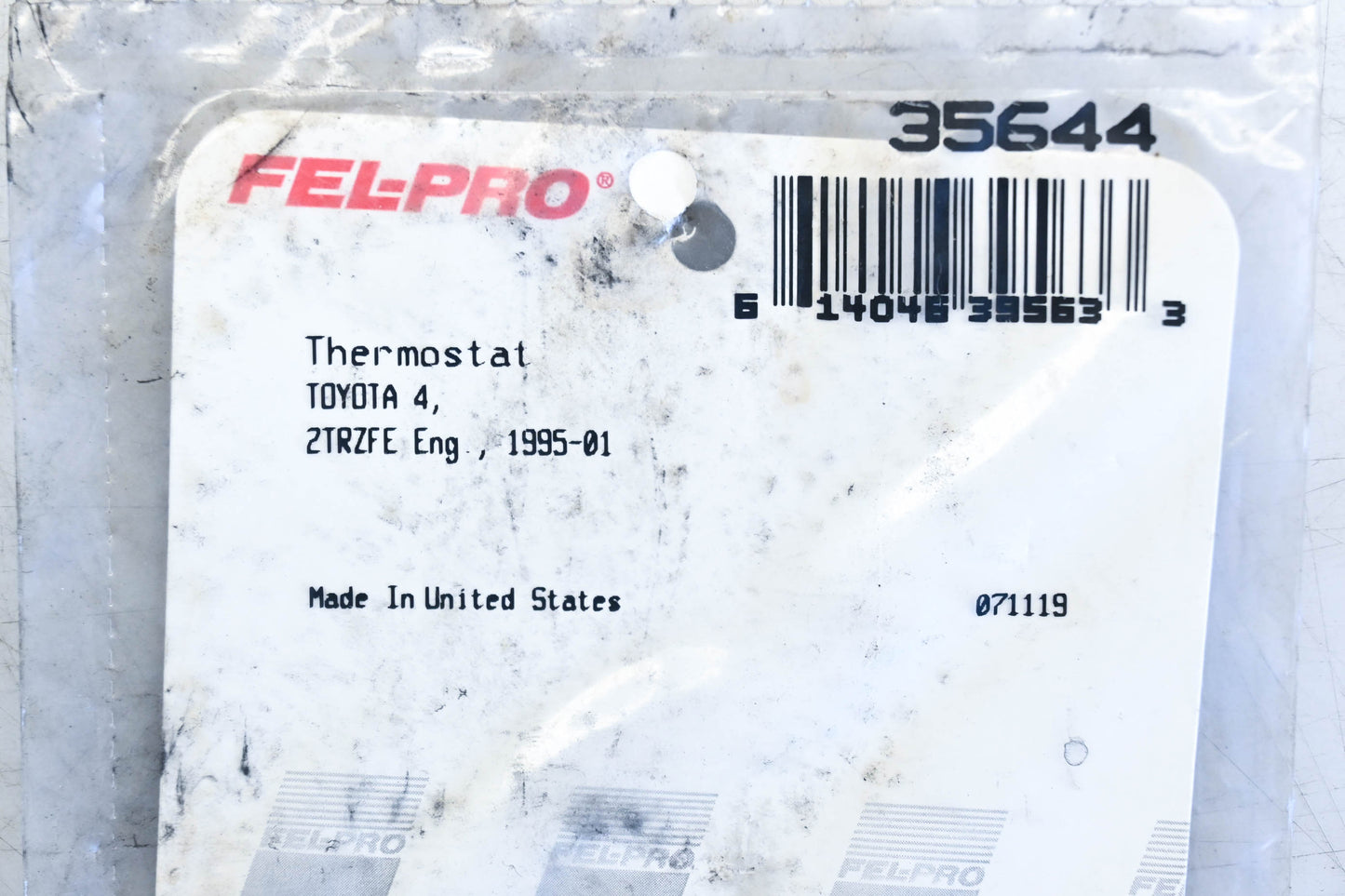 Fel-Pro 35644 Thermostat Housing Gasket NOS