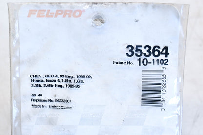 Fel-Pro 35364, 10-1102 Coolant Outlet Gaskets Qty 2 NOS