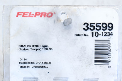 Fel-Pro 35599, 10-1234, 97014-696-0 Thermostat Housing Gasket NOS