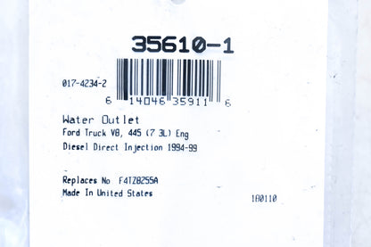 Fel-Pro 35610-1, F4TZ8255A Thermostat Housing Gaskets Qty 2 NOS