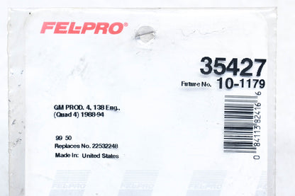Fel-Pro 35427, 10-1179, 22532248 Coolant Outlet Gaskets Qty 2 NOS