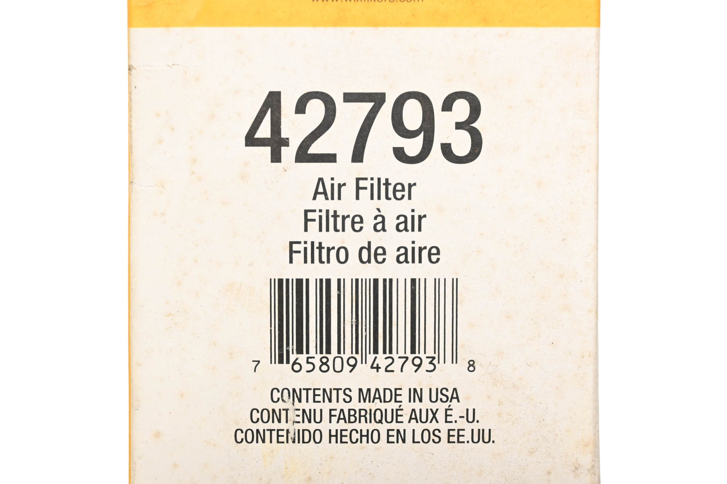 Wix 42793 Air Filter NOS