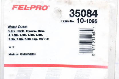 Fel-Pro 35084, 10-1095 Thermostat Gaskets Qty 2 NOS