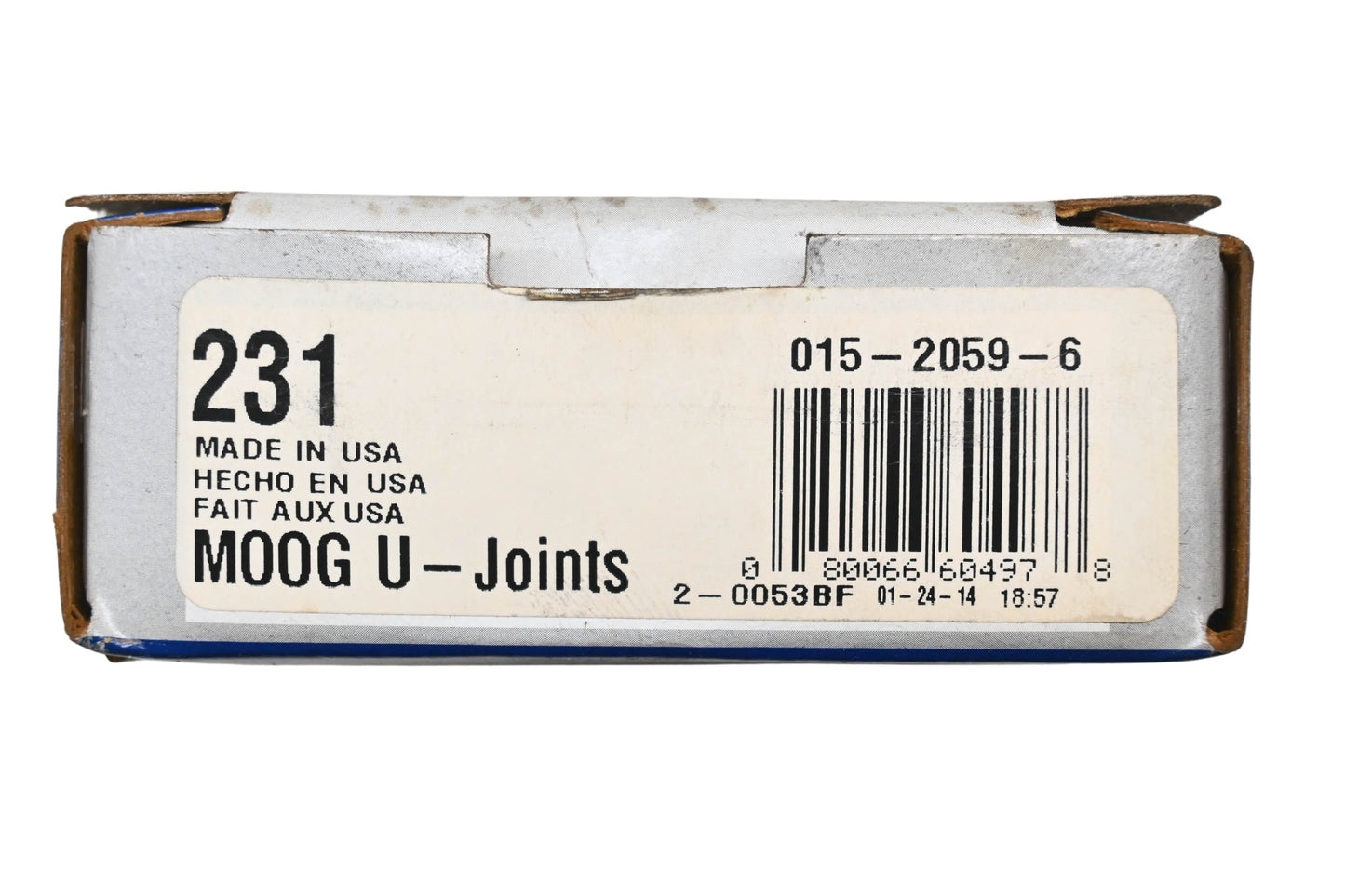 MOOG 231 U Joint Kit NOS