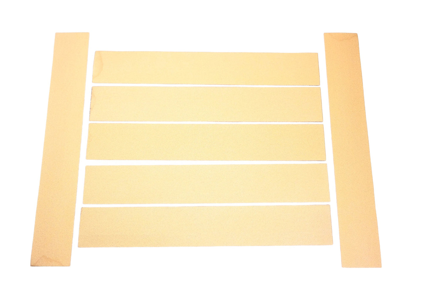 Color Extra CX8284 2-3/4" x 17-1/2" File Sheets 80 Grit Qty 7 NOS