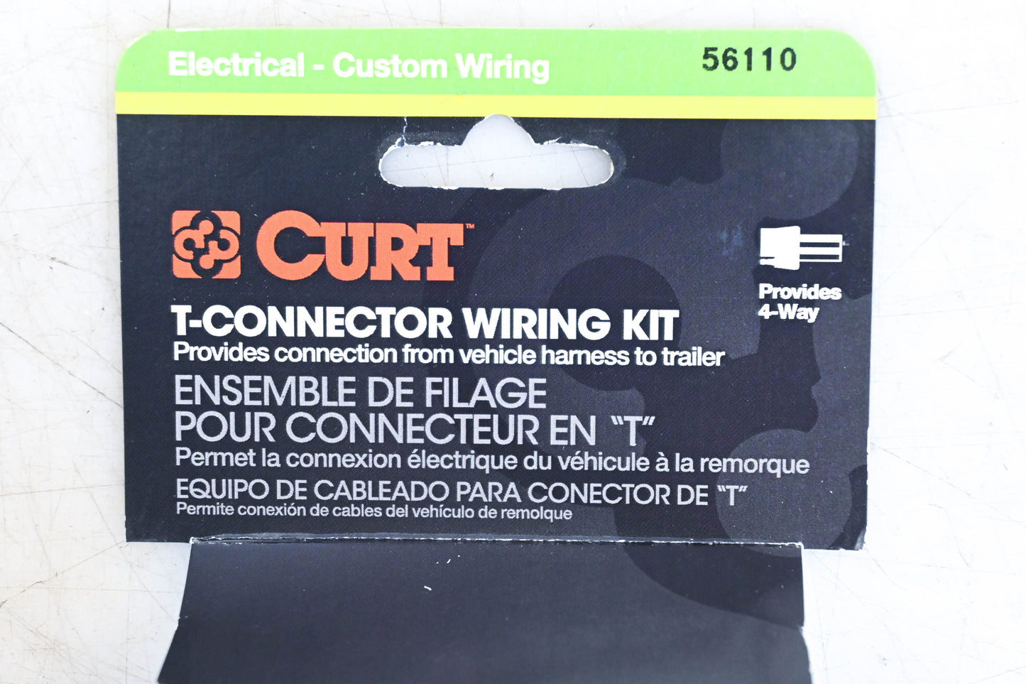 Curt 56110 Trailer T-Connecter Wiring Kit NOS